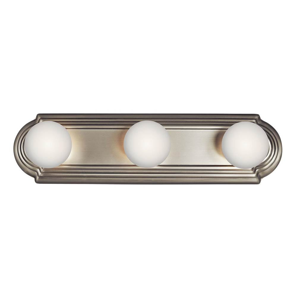 KICHLER 5003NI 18" 3 Light Vanity Light Brushed Nickel