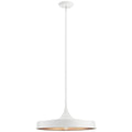 KICHLER 52096WH Elias 9.75" 1 Light Convertible Pendant White