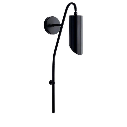 KICHLER 52165BK Trentino 1 Light Wall Sconce Black