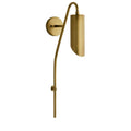 KICHLER 52165NBR Trentino 1 Light Wall Sconce Natural Brass