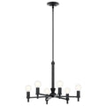KICHLER 52424BK Torvee 26" 6 Light Chandelier Brushed Natural Brass
