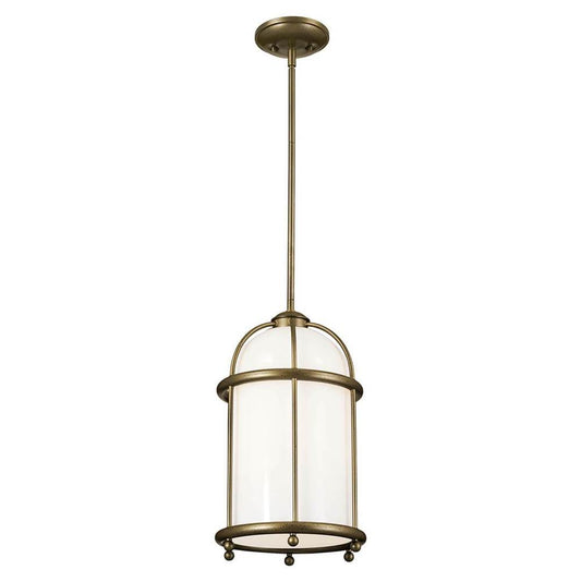 KICHLER 52464CHZ Topiary 10" 1 Light Pendant Character Bronze
