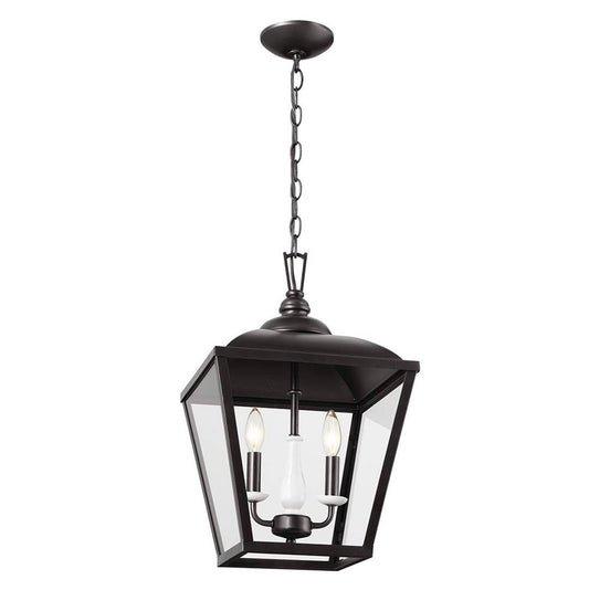 KICHLER 52474AVI Gentle Hill 19" 2 Light Pendant Anvil Iron