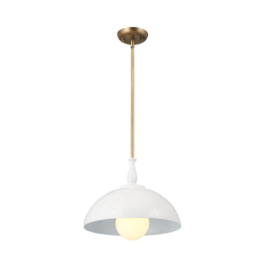 KICHLER 52476WH Thera 14" 1 Light Pendant White