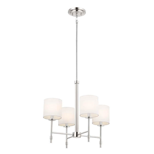 KICHLER 52504PN Ali Mini Chandelier 4 Light - Polished Nickel