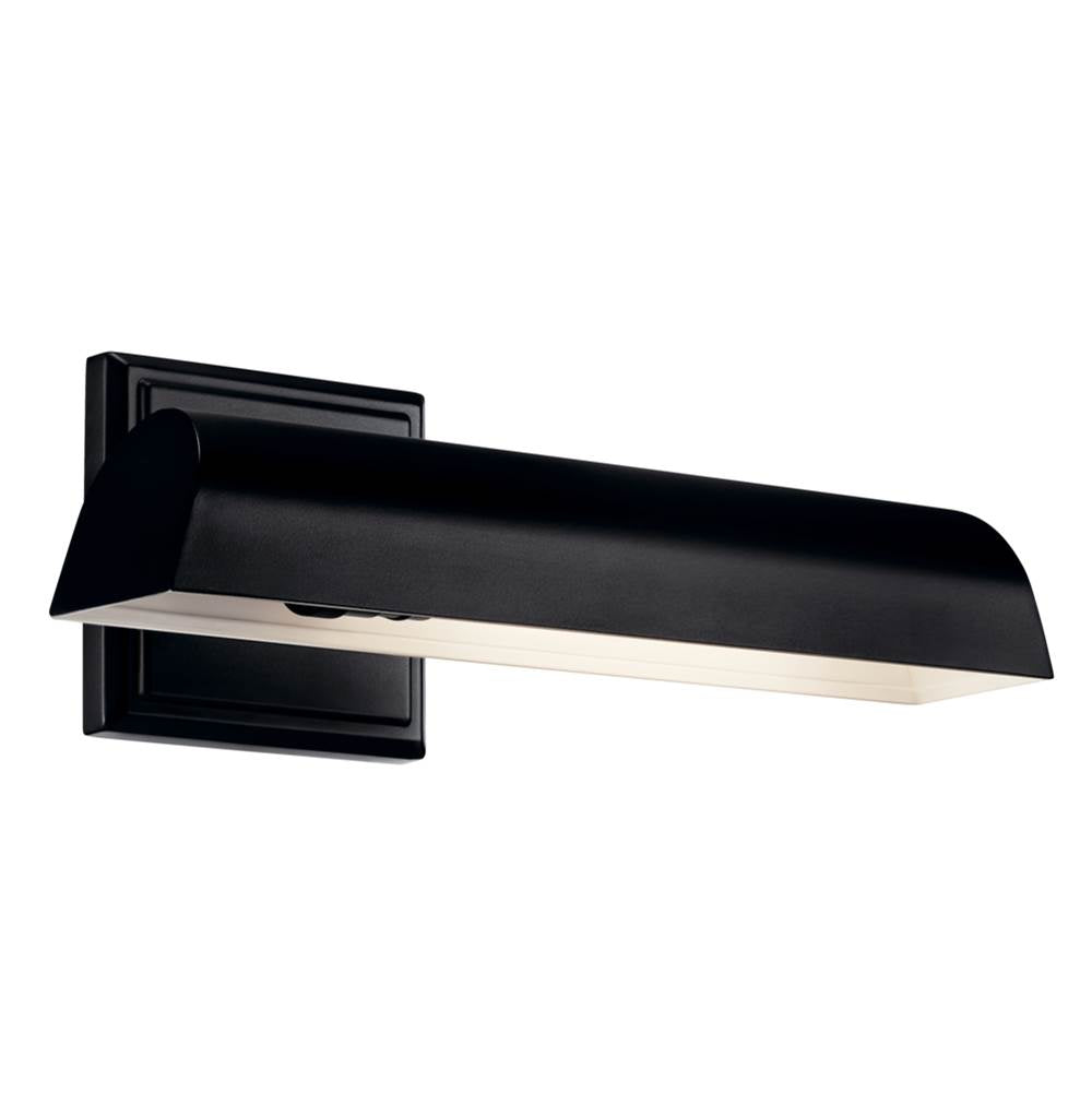 KICHLER 52684BK Carston 12 Inch 1 Light LED Picture Light in Black
