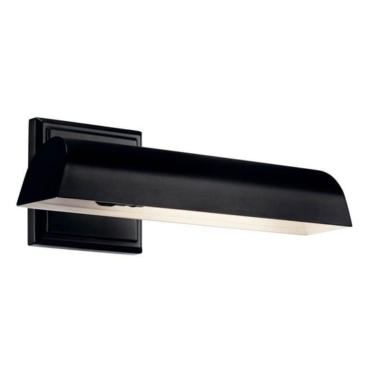 KICHLER 52684BK Carston 12 Inch 1 Light LED Picture Light in Black