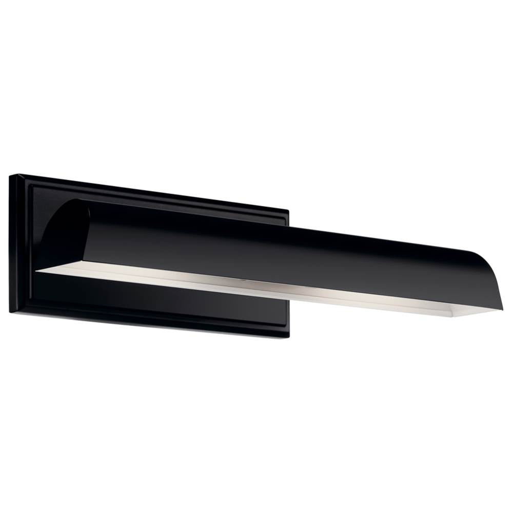 KICHLER 52685BK Carston 18 Inch 2 Light LED Picture Light in Black