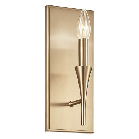 KICHLER 52694CPZ Alvaro 11.5 Inch 1 Light Wall Sconce in Champagne Bronze