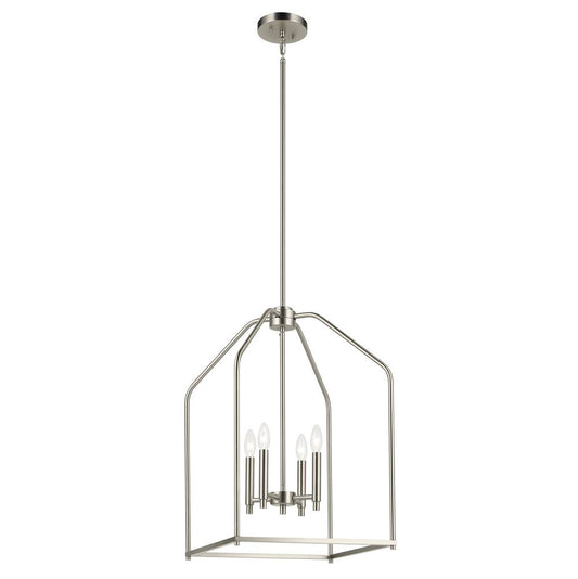 KICHLER 52722NI Madden 25.5" 4 Light Pendant in Brushed Nickel