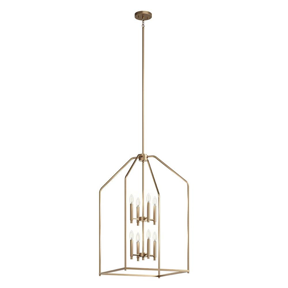 KICHLER 52723CPZ Madden 43" 8 XL Light Foyer Pendant in Champagne Bronze