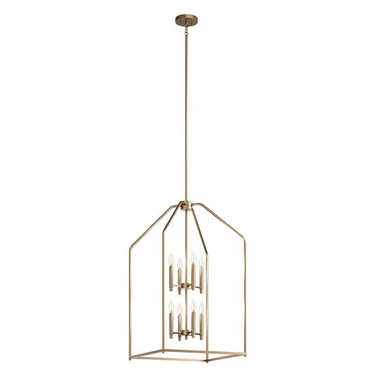 KICHLER 52723CPZ Madden 43" 8 XL Light Foyer Pendant in Champagne Bronze