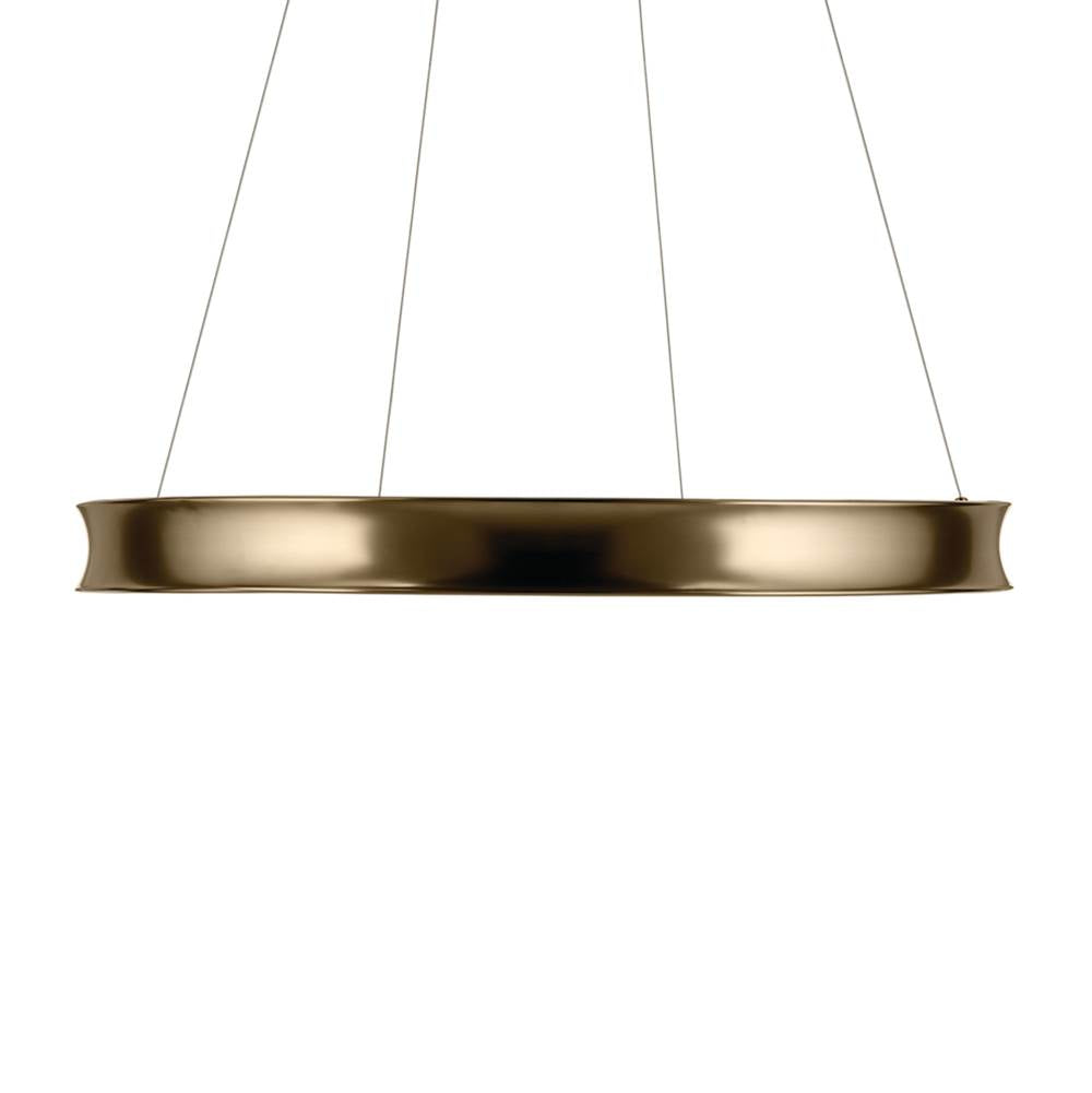 KICHLER 52747CPZLED Larousse 39.5 Inch LED Chandelier in Champagne Bronze
