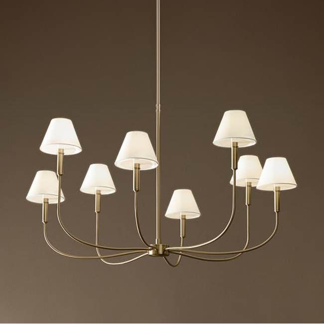 KICHLER 52769CPZ Eadie 41.25 Inch 8 Light Chandelier In Champagne Bronze