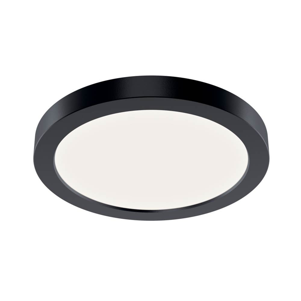 KICHLER 53007BK30 Ara 7.25" Round Downlight In Black