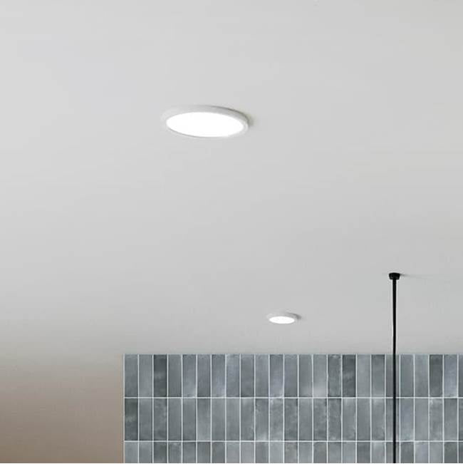 KICHLER 53011WH30B Ara 11" Round Led Flush Mount In White 6-Count Bulk Pack