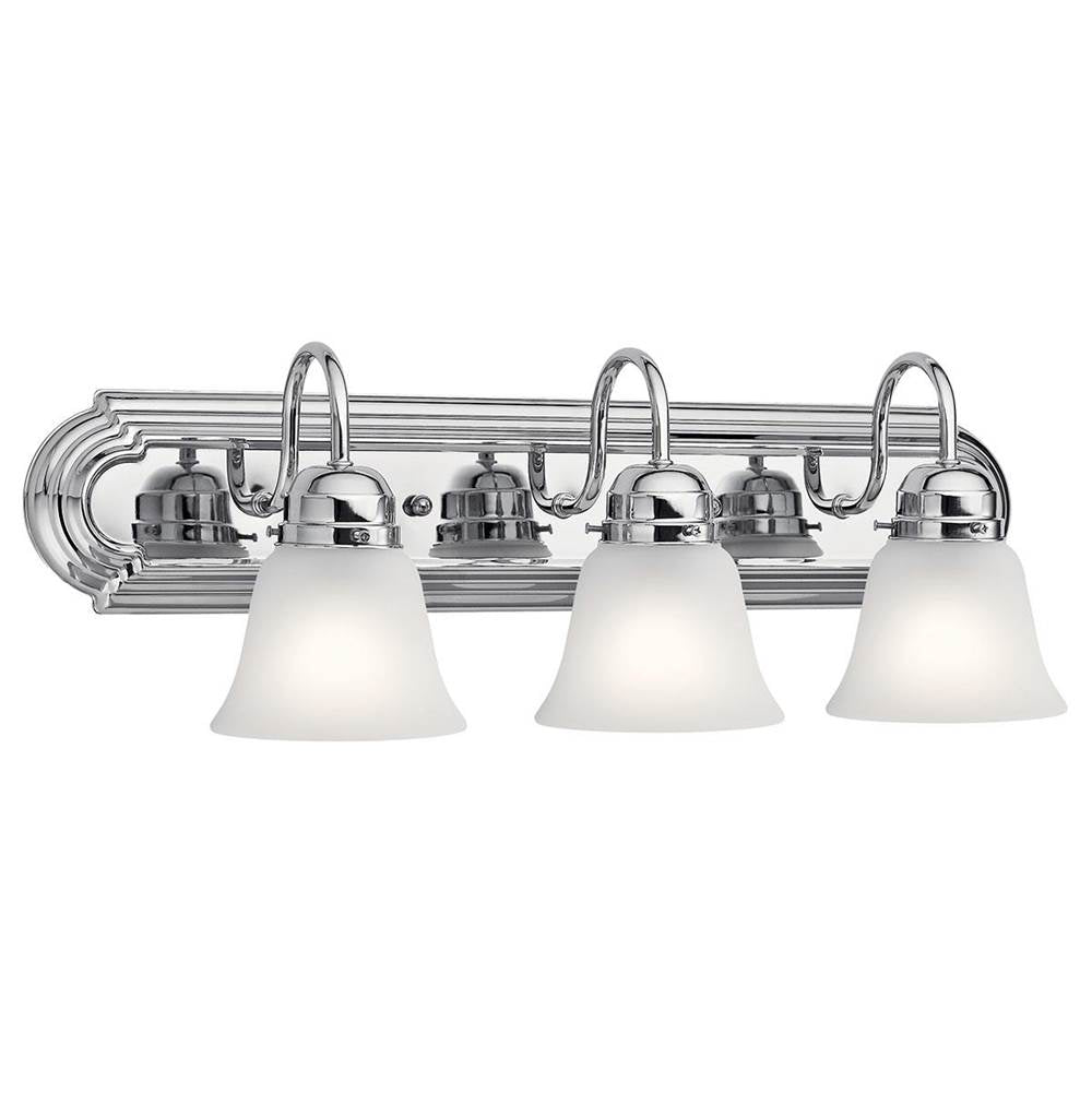 KICHLER 5337CHS 24" 3 Light Vanity Light Chrome
