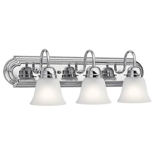 KICHLER 5337CHS 24" 3 Light Vanity Light Chrome