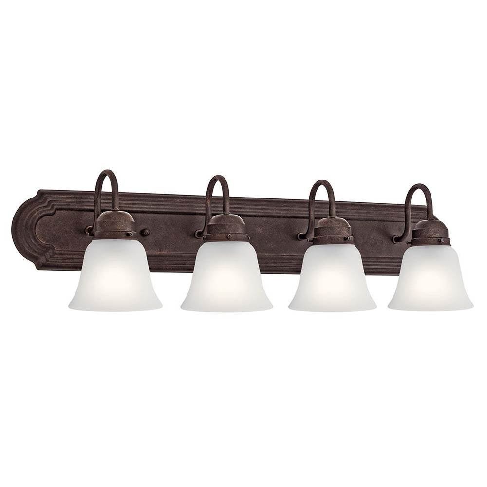 KICHLER 5338TZS 4 Light Vanity Light Tannery Bronze
