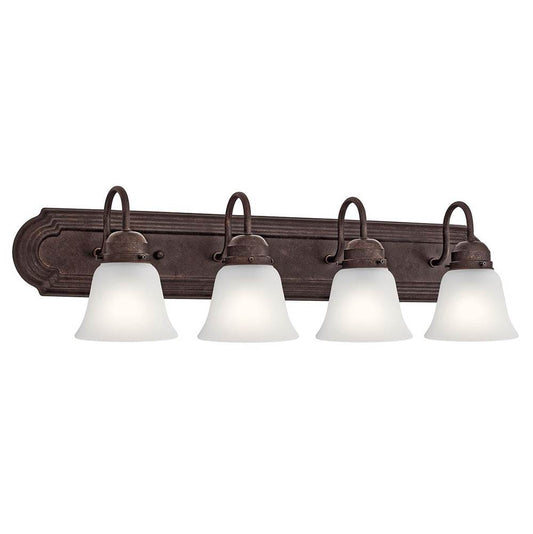 KICHLER 5338TZS 4 Light Vanity Light Tannery Bronze
