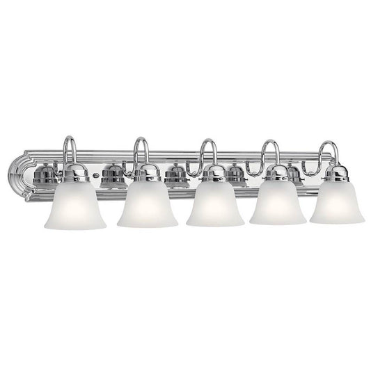 KICHLER 5339CHS 36" 5 Light Vanity Light Chrome