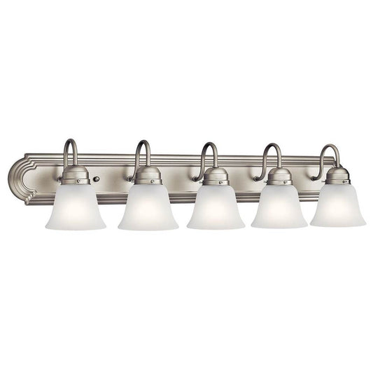 KICHLER 5339NIS 36" 5 Light Vanity Light Brushed Nickel