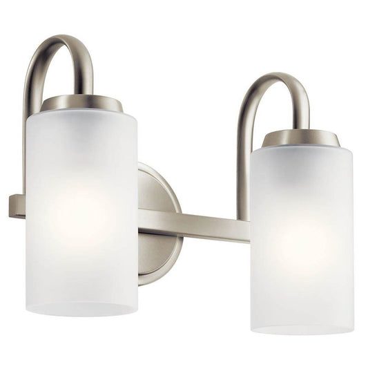 KICHLER 55086NI Kennewick Bath 2 Light - Brushed Nickel
