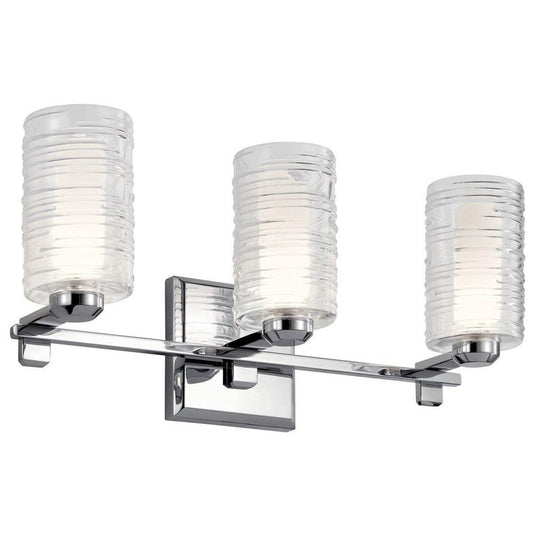 KICHLER 55097CH Giarosa 22.25" 3 Light Vanity Light Chrome
