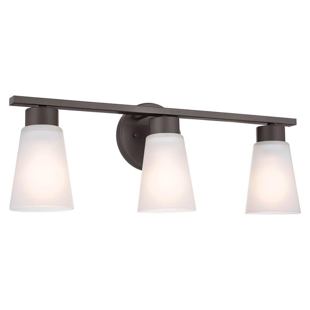 KICHLER 55121OZ Stamos Bath 3 Light - Olde Bronze