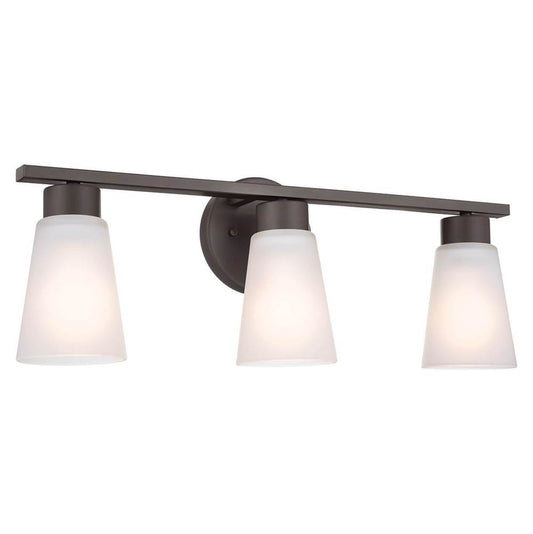 KICHLER 55121OZ Stamos Bath 3 Light - Olde Bronze