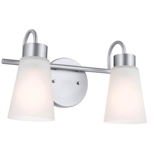 KICHLER 55125NI Erma Bath 2 Light - Brushed Nickel
