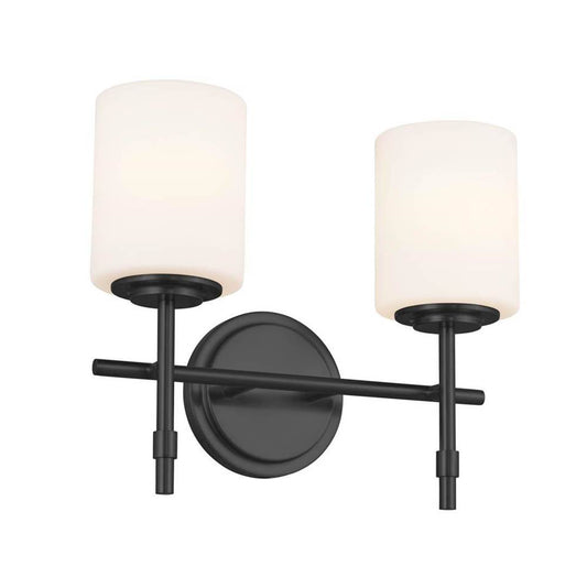 KICHLER 55141BK Ali Bath 2 Light - Black