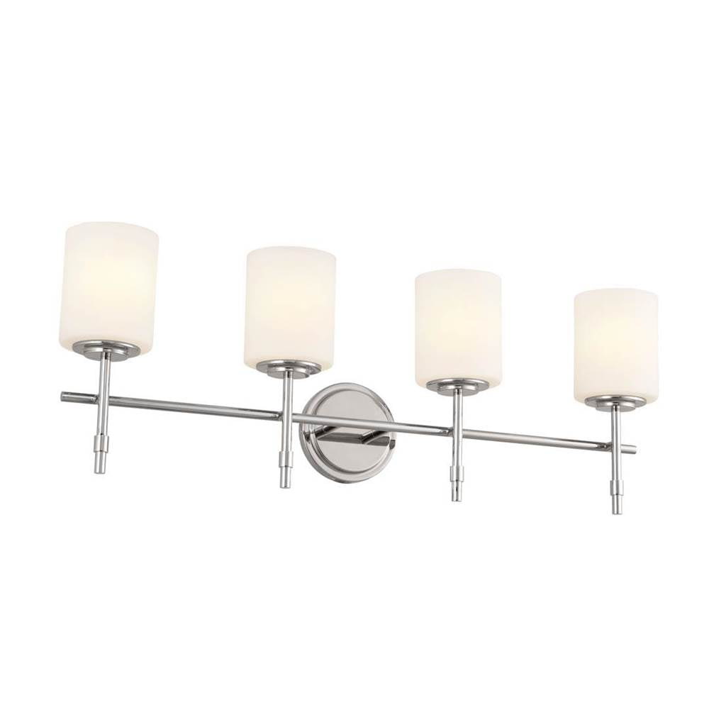 KICHLER 55143PN Ali Bath 4 Light - Polished Nickel