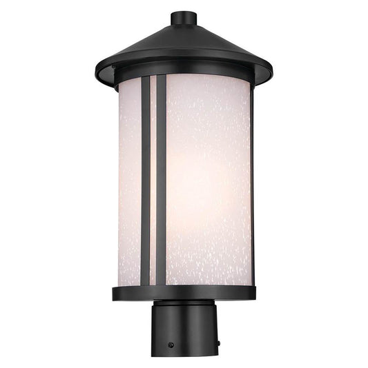 KICHLER 59101BK Lombard Outdoor Post Lantern - Black