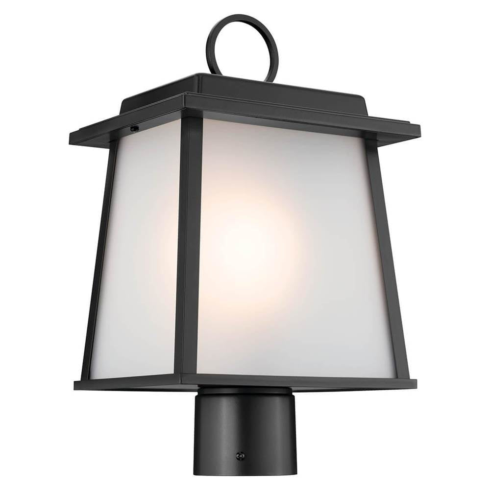 KICHLER 59107BK Noward Outdoor Post Lantern - Black