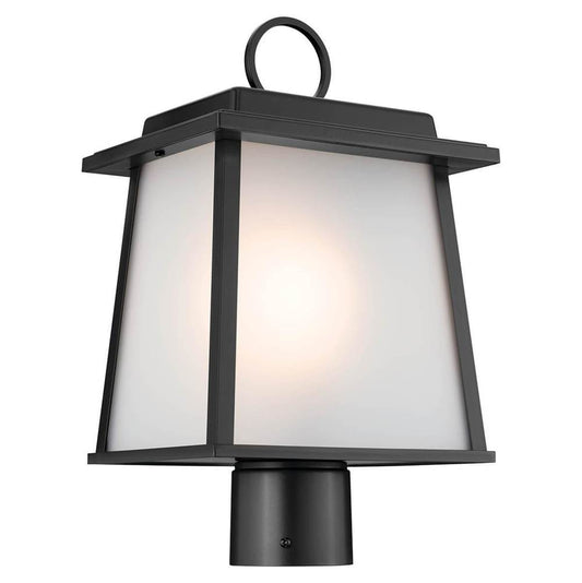 KICHLER 59107BK Noward Outdoor Post Lantern - Black