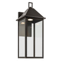 KICHLER 59159OZDS Prin 22 Inch 1 Light Outdoor Darksky Wall Light With Clear Glass In Olde Bronze