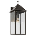 KICHLER 59159OZ Prin 22 Inch 1 Light Outdoor Wall Light With Clear Glass In Olde Bronze