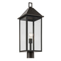 KICHLER 59161OZ Prin 25 Inch 1 Light Outdoor Post Light With Clear Glass In Olde Bronze