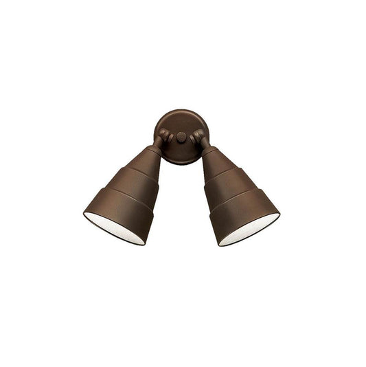 KICHLER 6052AZ 11.25" 2 Light Wall Light Architectural Bronze