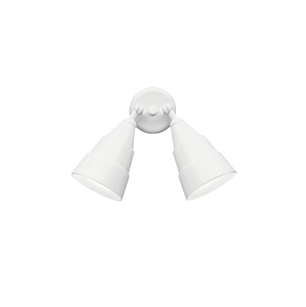 KICHLER 6052WH 11.25" 2 Light Wall Light Textured White
