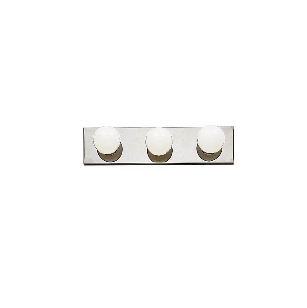 KICHLER 623CH 18" 3 Light Vanity Light Strip Chrome
