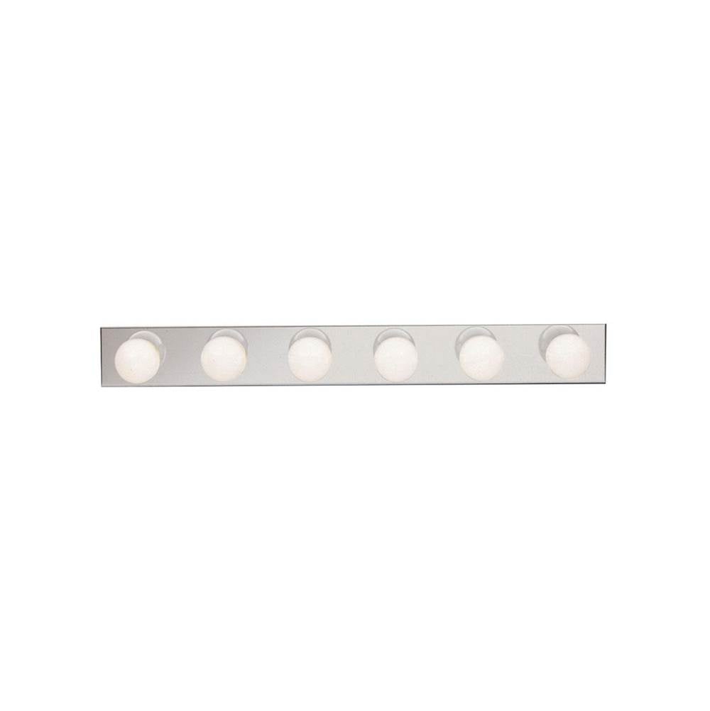 KICHLER 626CH 36" 6 Light Vanity Light Chrome