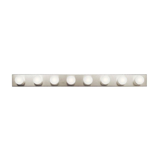 KICHLER 628NI 48" 8 Light Vanity Light Brushed Nickel
