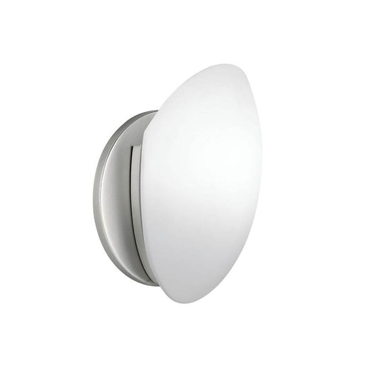 KICHLER 6520NI Swiss Passport 1 Light Wall Sconce Brushed Nickel