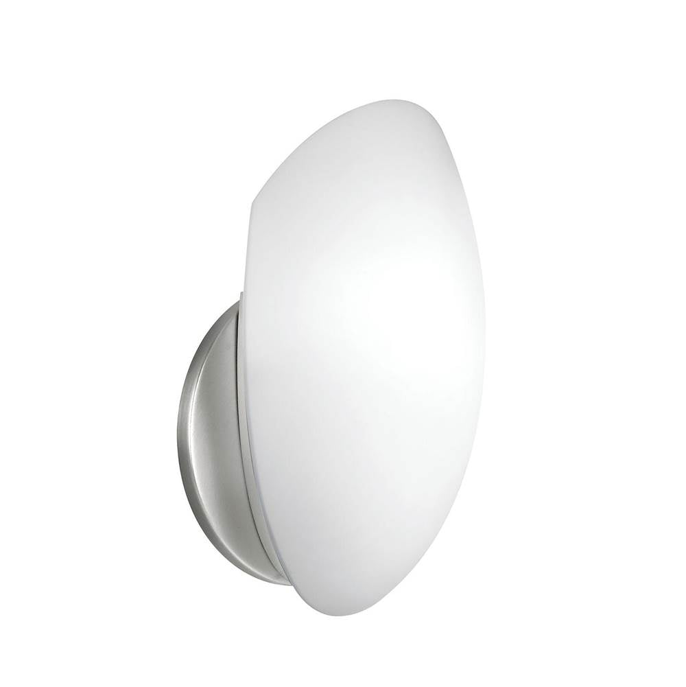 KICHLER 6521NI Swiss Passport 1 Light Wall Sconce Brushed Nickel