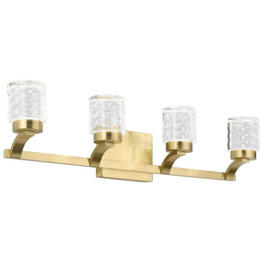 ELAN 84042CG Rene 3000K LED 3 Light Vanity Light Champagne Gold
