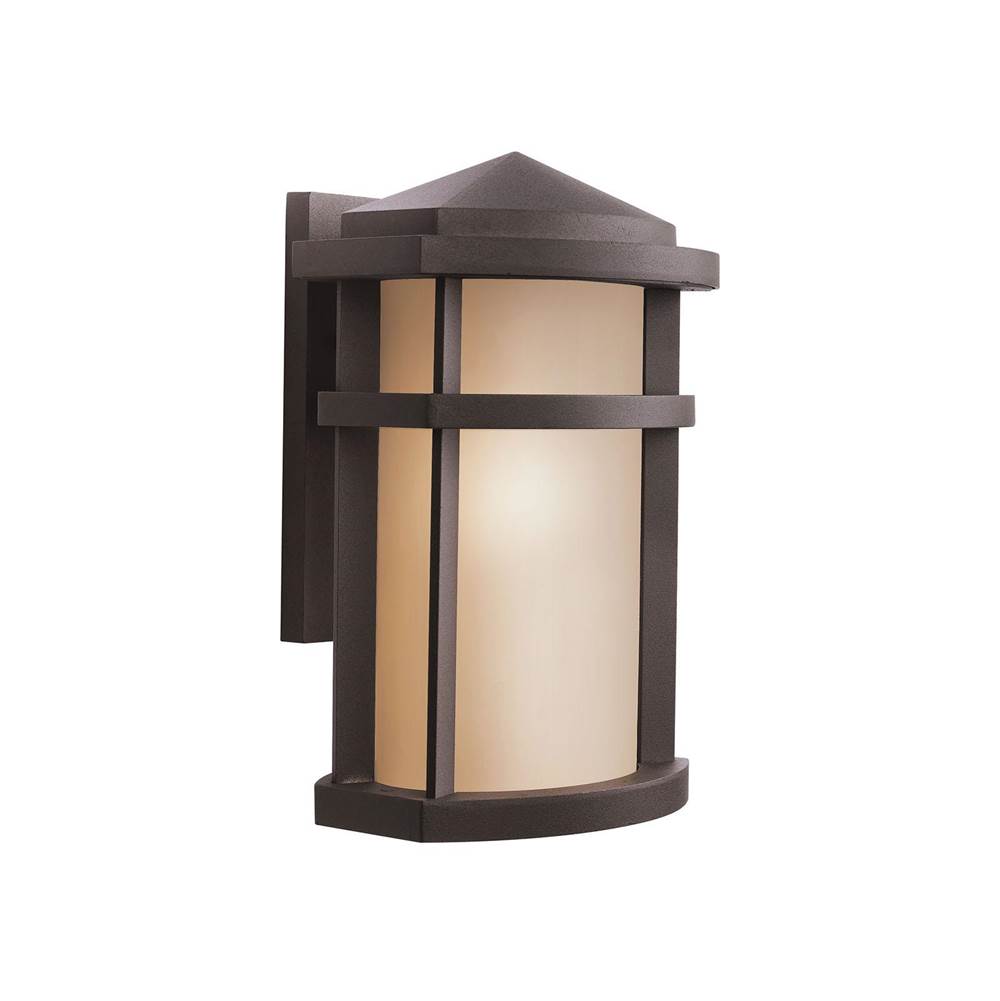 KICHLER 9167AZ Lantana 1 Light Wall Light - Architectural Bronze
