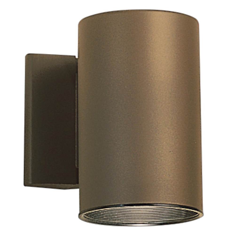 KICHLER 9234AZ Cylinder 7" 1 Light Wall Light Architectural Bronze