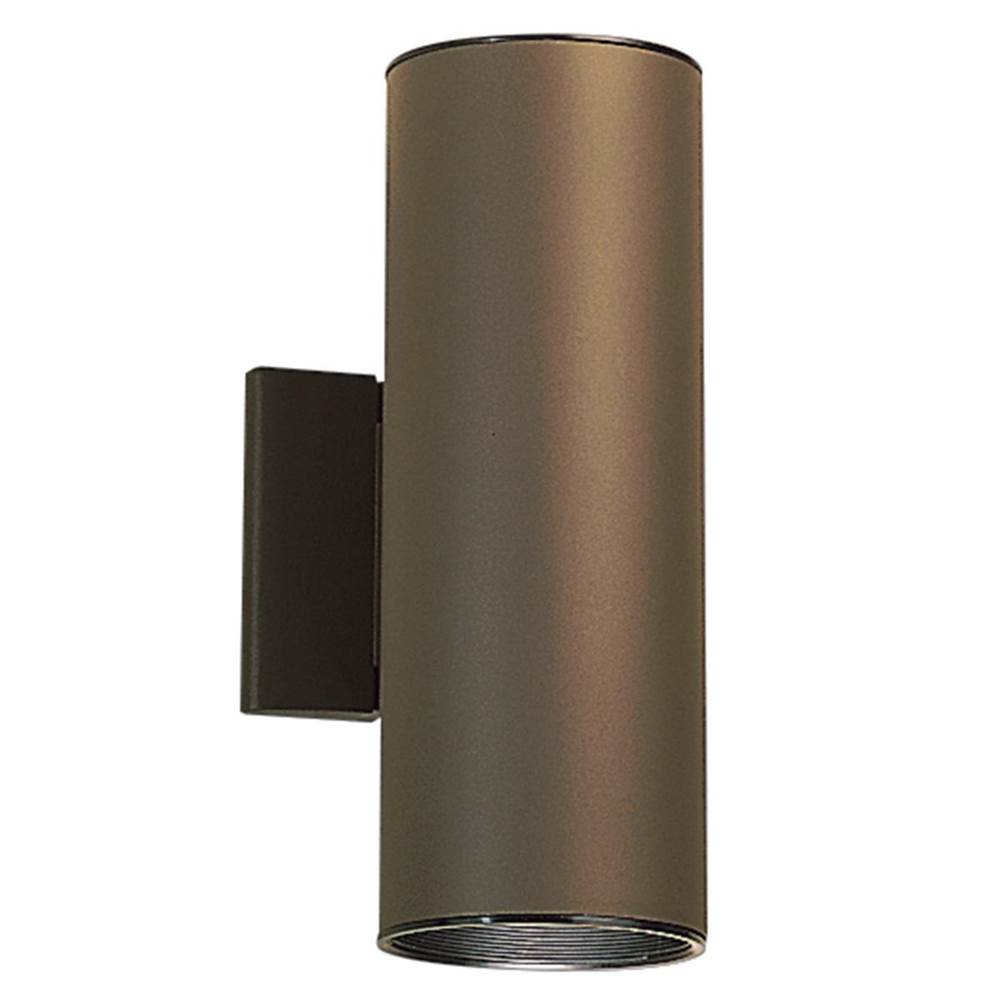 KICHLER 9244AZ Cylinder 12" Wall Light Architectural Bronze